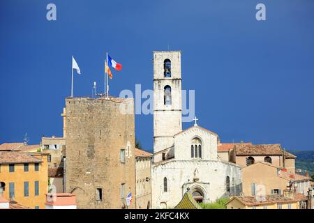 kathedrale von Grasse, Parc naturel des Prealpes d'Azur, Alpes Maritimes, 06, PACA Stockfoto