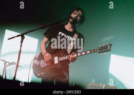 Die italienische Band verdena spielt die 'volevo magia Tour' in Turin, Italien Stockfoto