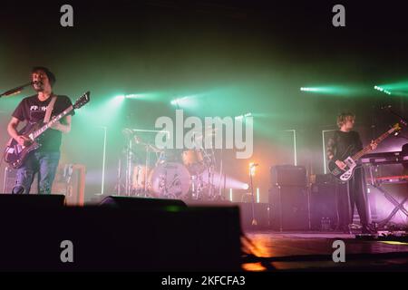 Die italienische Band verdena spielt die 'volevo magia Tour' in Turin, Italien Stockfoto