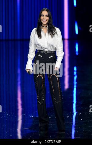 Mailand, Italien. 18.. November 2022. Mailand, 4. Episode von 'X Factor' - Paola Di Benedetto - 'Hot Factor' Credit: Independent Photo Agency/Alamy Live News Stockfoto