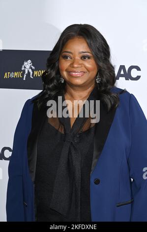 Los Angeles, USA. 17.. November 2022. Octavia Spencer bei den Annual American Cinematheque Awards 36. im Beverly Hilton Hotel. Bildquelle: Paul Smith/Alamy Live News Stockfoto