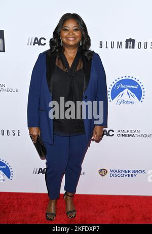 Los Angeles, USA. 17.. November 2022. Octavia Spencer bei den Annual American Cinematheque Awards 36. im Beverly Hilton Hotel. Bildquelle: Paul Smith/Alamy Live News Stockfoto