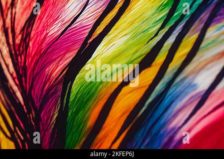 Farbenfroher abstrakter Verlauf Hintergrund Illustration Stockfoto