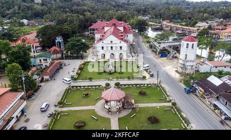Loboc Church oder Parroquia de San Pedro Apóstol, Loboc, Bohol, Philippinen Stockfoto