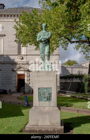 Thomas Heazle Parke Statue am Merrion Square Dublin Irland Stockfoto