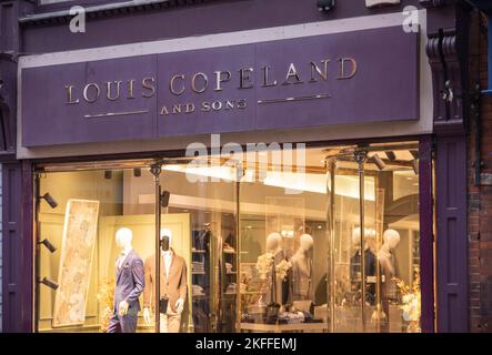 Louis Copeland und Söhne auf Wicklow Sreet in Dublin, Irland Stockfoto