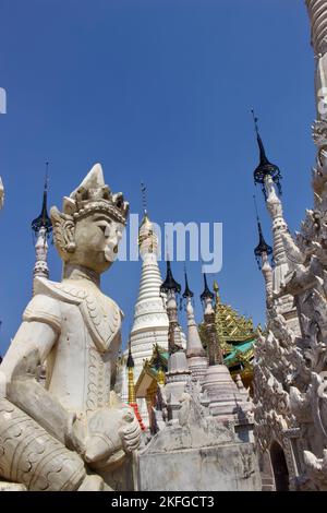 Kakku-Pagode-Komplex, in der Nähe des Inle-Sees, Myanmar Stockfoto