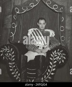 Jack Carter als Macbeth, 1936-04 - 1936-07. Stockfoto