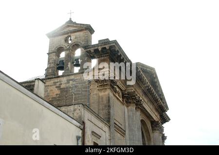 Francavilla Fontana, Italien. Außenansicht der Chiesa dell'Immacolata aus dem 19.. Jahrhundert. Stockfoto