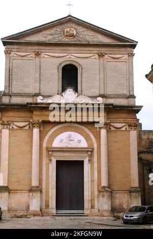 Francavilla Fontana, Italien. Außenansicht der Chiesa Rettoria Sant'Alfonso de Liguori. Stockfoto