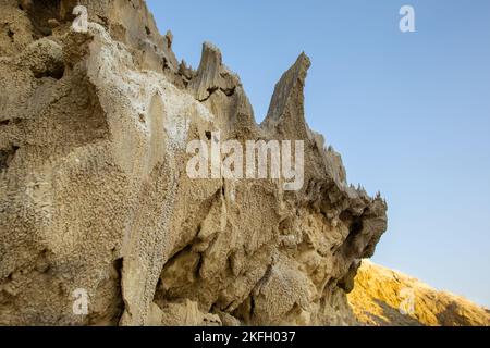 Mount Sodom der Berg ist die Heimat eines der seltensten Phänomene der Welt: Stockfoto