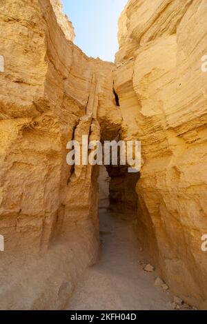 Mount Sodom der Berg ist die Heimat eines der seltensten Phänomene der Welt: Stockfoto