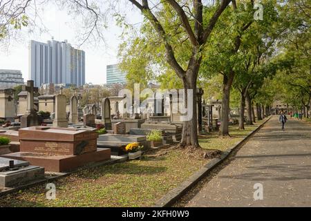 Cimetiere (Friedhof) Montparnasse // Cimetiere (Friedhof) Montparnasse Stockfoto