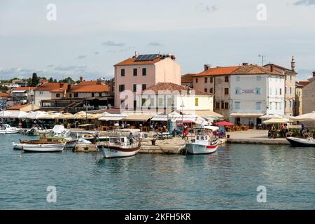 Fazana . Istrien / Istrien . Kroatien/Kroatien Stockfoto