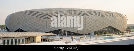 Doha, Katar - Oktober 10,2022: Das Education City Stadium ist ein Fußballstadion, das sich in Al Rayyan, Katar, befindet und rechtzeitig für die Fußballsaison errichtet wurde Stockfoto