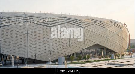 Doha, Katar - Oktober 10,2022: Das Education City Stadium ist ein Fußballstadion, das sich in Al Rayyan, Katar, befindet und rechtzeitig für die Fußballsaison errichtet wurde Stockfoto