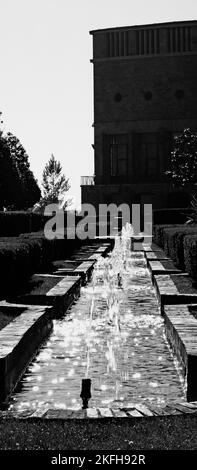 Blick auf die Labour-Universität von Gijón; Fürstentum Asturien, Asturien, Spanien, Europa Stockfoto