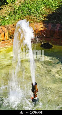 Blick auf die Labour-Universität von Gijón; Fürstentum Asturien, Asturien, Spanien, Europa Stockfoto