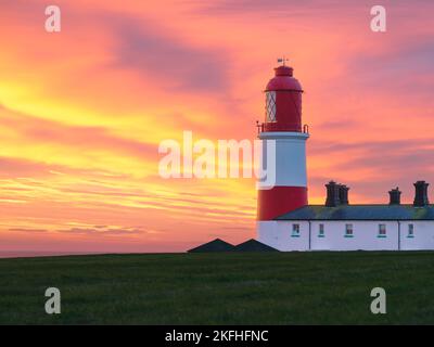 Souter Lighthouse, Whitburn, Northumberland Stockfoto