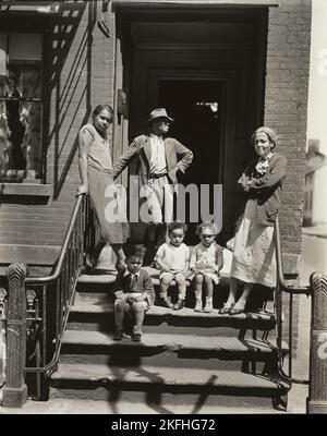 Jay Street, Nr. 115, 1936. Stockfoto