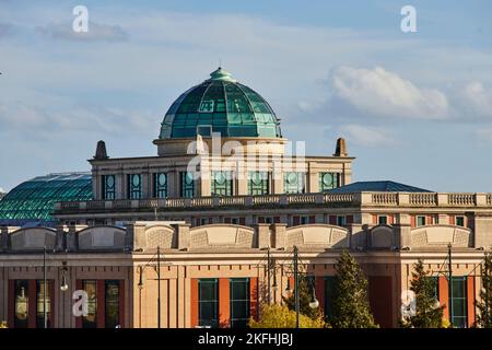 Trafford-Kuppel in der Mitte Stockfoto