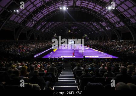 Manchester, Großbritannien. 18.. November 2022. Allgemeine Ansicht von Manchester Central während des Wheelchair Rugby League World Cup 2021 Finals Frankreich gegen England in Manchester Central, Manchester, Großbritannien, 18.. November 2022 (Foto von Mark Cosgrove/News Images) in Manchester, Großbritannien am 11/18/2022. (Foto von Mark Cosgrove/News Images/Sipa USA) Quelle: SIPA USA/Alamy Live News Stockfoto