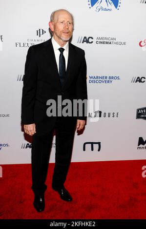 Los Angeles, CA - 17. Nov 2022: Ron Howard nimmt an den Annual American Cinematheque Awards 36. zu Ehren von Ryan Reynolds im Beverly Hilton Teil Stockfoto