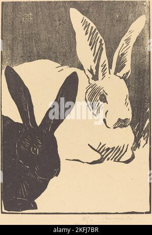 Kaninchen (Les Lapins), 1893. Stockfoto