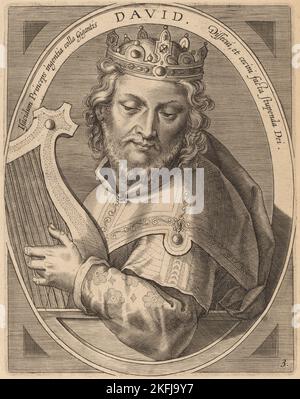 David, veröffentlicht 1613. Stockfoto