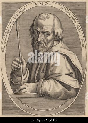 Amos, veröffentlicht 1613. Stockfoto