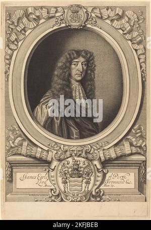 James Drummond, Earl of Perth. Stockfoto