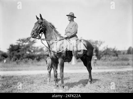 Nationalgarde von D.C. im Lager, 1915. Stockfoto