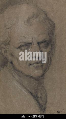 Roman Portrait Büste, n.d. Nachfolger von Jacopo Robusti. Stockfoto
