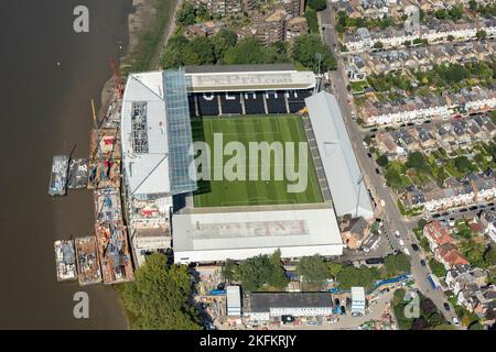 Craven Cottage, Heimstadion des Fulham Football Club, Fulham, Greater London Authority, 2021. Stockfoto