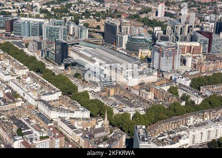 Paddington Railway Station, City of Westminster, Greater London Authority, 2021. Stockfoto