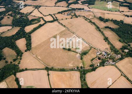 Ausgrabungen in Calleva Roman Town, Silchester, Hampshire, 2018. Stockfoto