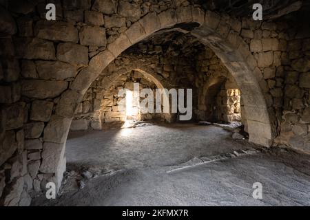 Qasr Al Azraq Innenraum des Viertels TE Lawrence of Arabia Stockfoto