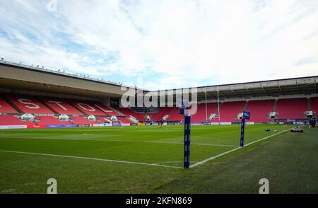 Bristol, Großbritannien. 03.. Juli 2022. Bristol, England, 19. 2022. November: Das Ashton Gate-Feld vor dem Allianz Premier 15s Rugby-Spiel zwischen Bristol Bears and Wesps am Ashton Gate in Bristol, England. (James Whitehead/SPP) Quelle: SPP Sport Press Foto. /Alamy Live News Stockfoto