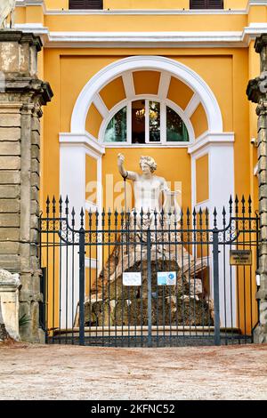 Rom Latium Italien. Die Galleria Nazionale d'Arte Antica oder die National Gallery of Ancient Art, ein Kunstmuseum im Palazzo Barberini. Statue von Apollo Citaredo Stockfoto