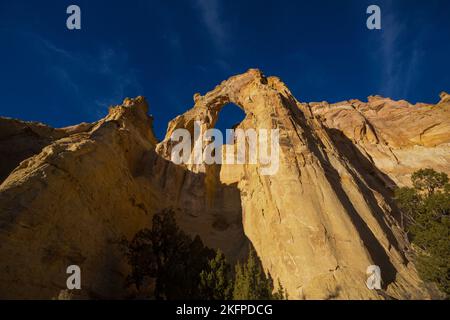 Schöner Grosvenor Bogen in Utah, USA Stockfoto