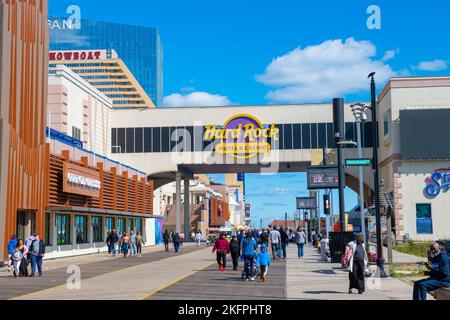 Hard Rock Hotel Gateway an der Promenade in Atlantic City, New Jersey, New Jersey, USA. Stockfoto