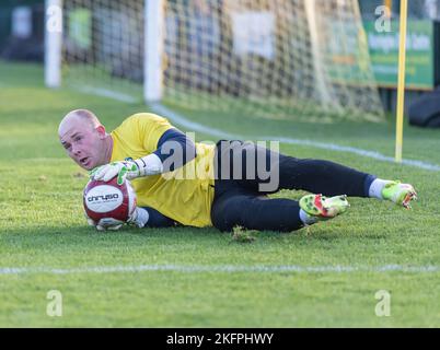 Warrington, UK, 19/11/2022, Warrington Town V Guiseley FA Trophy zweite Runde 19.. November 2022 Stockfoto