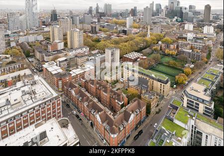 St Luke's ist eine Gegend im Zentrum von London im Borough of Islington Stockfoto