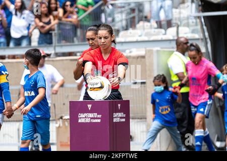 Belo Horizonte, Brasilien. 19.. November 2022. MG - Belo Horizonte - 11/19/2022 - FINAL MINEIRO CHAMPIONSHIP 2022 - CRUZEIRO X ATLETICO Foto: Alessandra Torres/AGIF/Sipa USA Quelle: SIPA USA/Alamy Live News Stockfoto