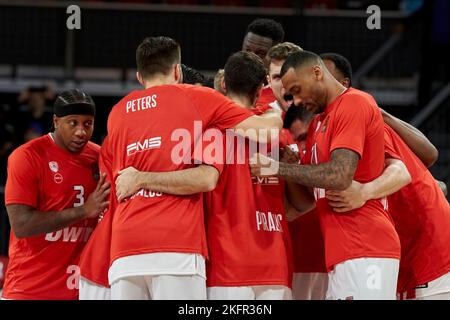 2022/23 FIBA EuroLeague | FC Bayern München gegen Olympiacos Piräus Stockfoto