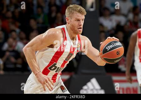 2022/23 FIBA EuroLeague | FC Bayern München gegen Olympiacos Piräus Stockfoto