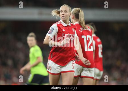 Borehamwood, Großbritannien. 19.. November 2022. Beth Mead von Arsenal Women während des FA Women's Super League-Spiels zwischen Arsenal Women und Manchester United Women am 19. November 2022 im Meadow Park, Borehamwood, England. Foto von Joshua Smith. Nur zur redaktionellen Verwendung, Lizenz für kommerzielle Nutzung erforderlich. Keine Verwendung bei Wetten, Spielen oder Veröffentlichungen einzelner Clubs/Vereine/Spieler. Kredit: UK Sports Pics Ltd/Alamy Live Nachrichten Stockfoto