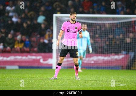 The University of Bradford Stadium, Bradford, England - 19.. November 2022 Jon Guthrie (5) of Northampton Town - während des Spiels Bradford City gegen Northampton Town, Sky Bet League Two, 2022/23, The University of Bradford Stadium, Bradford, England - 19.. November 2022 Credit: Arthur Haigh/WhiteRoseFotos/Alamy Live News Stockfoto