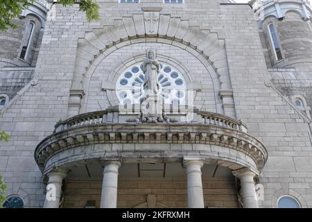 Kirche, St-Jerome Cathedrale, Saint Jerome, Provinz Quebec, Kanada, Nordamerika Stockfoto