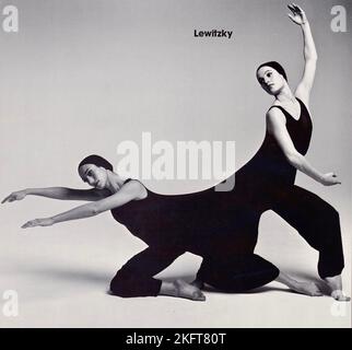 Dan Esgro - Bella Lewitzky Dance Company - 1976 - 1979 Stockfoto